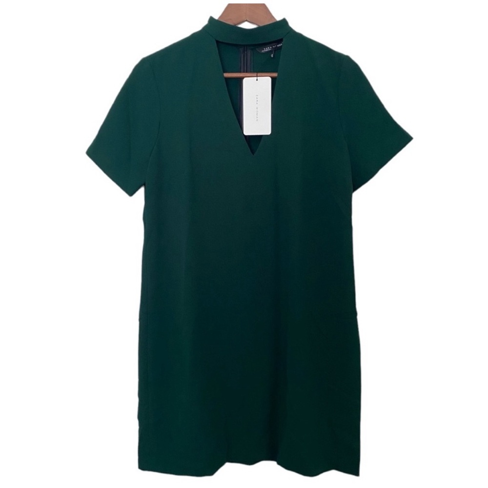 Zara A Line Green Dress